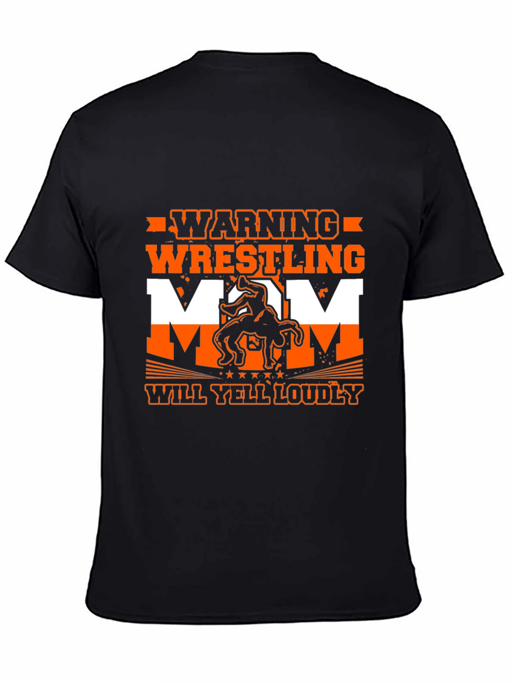 Warning Wrestling Mom T-Shirt
