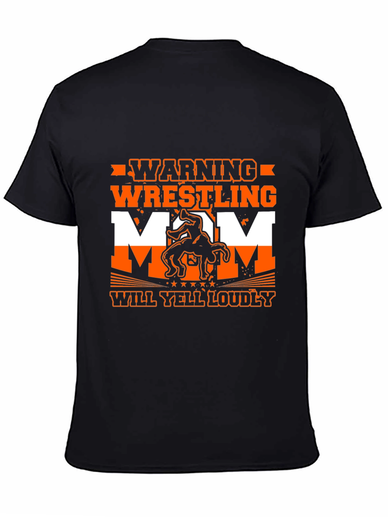 Warning Wrestling Mom T-Shirt