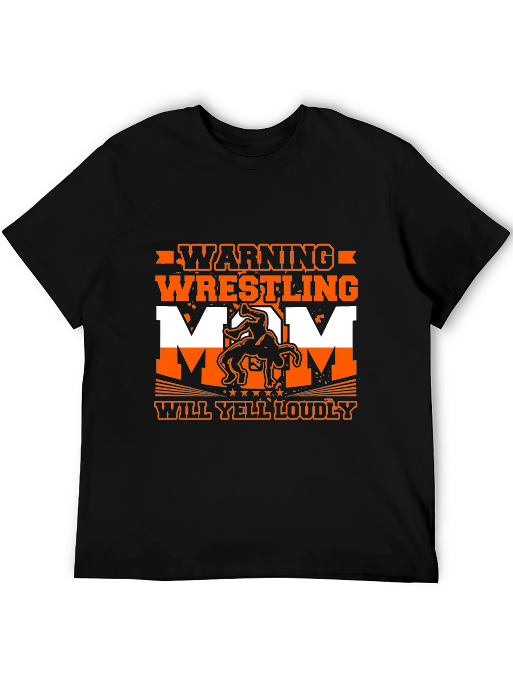 Warning Wrestling Mom T-Shirt