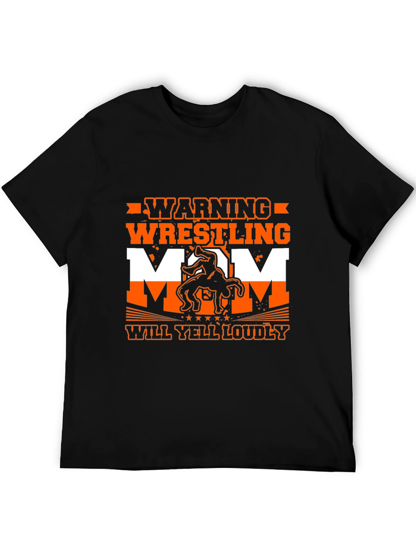 Warning Wrestling Mom T-Shirt