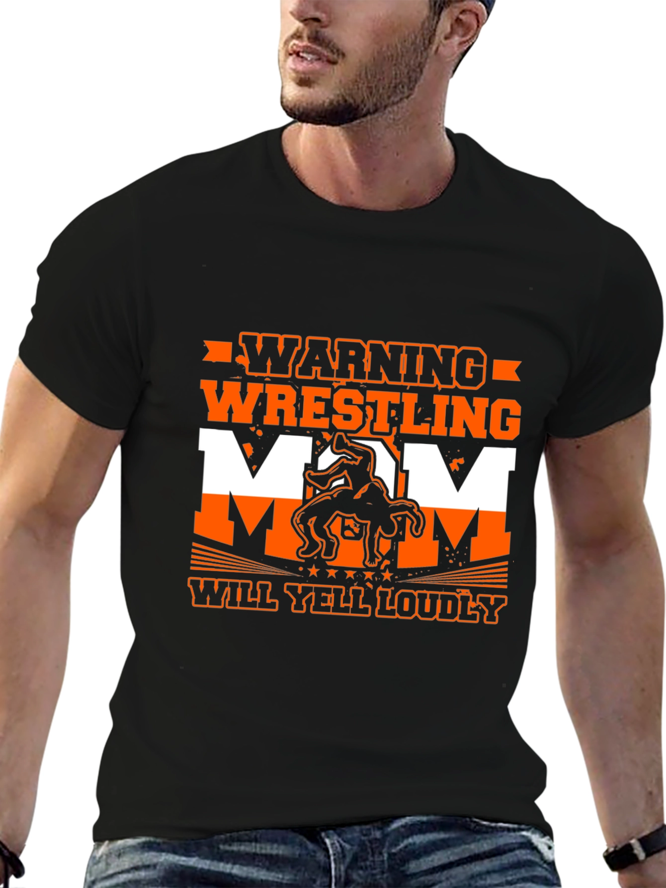 Warning Wrestling Mom T-Shirt