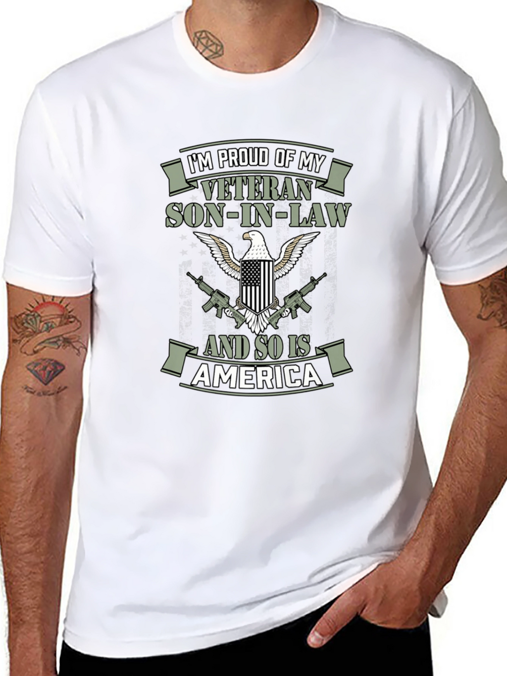 Proud Veteran Son-in-Law T-Shirt