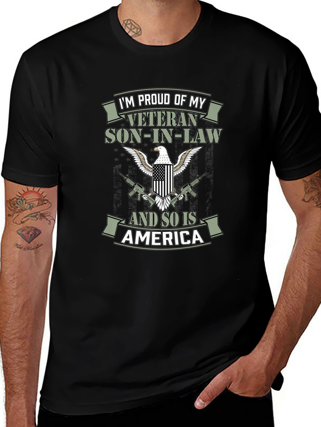 Proud Veteran Son-in-Law T-Shirt