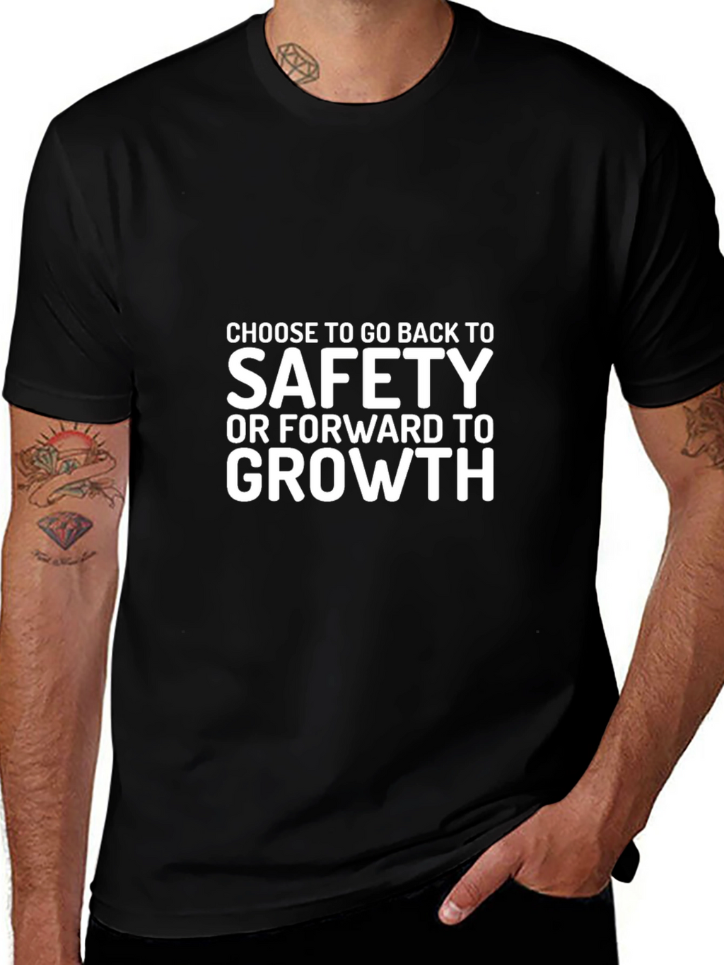 Safety or Growth Graphic Tee