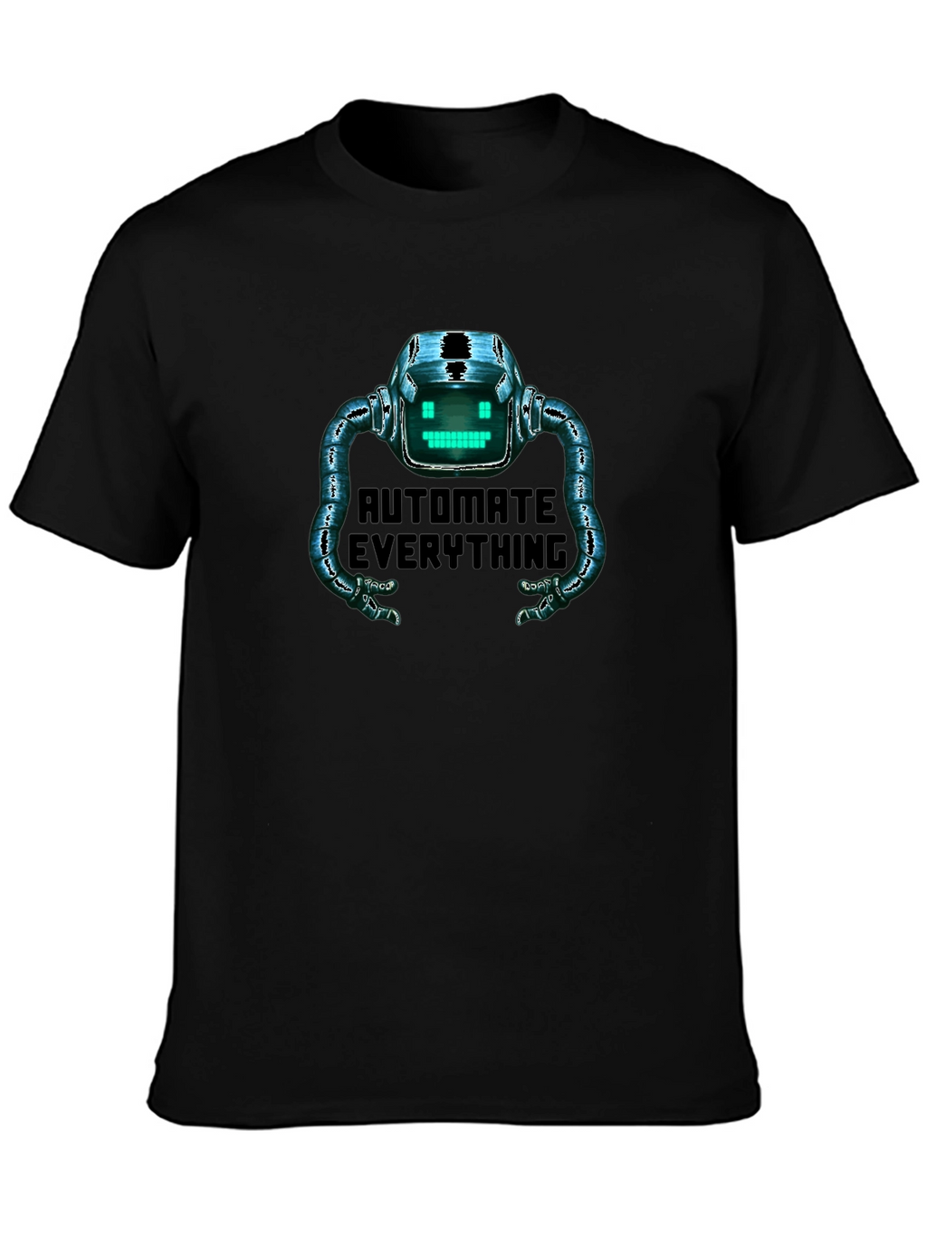 Automate Everything Robot Graphic T-Shirt