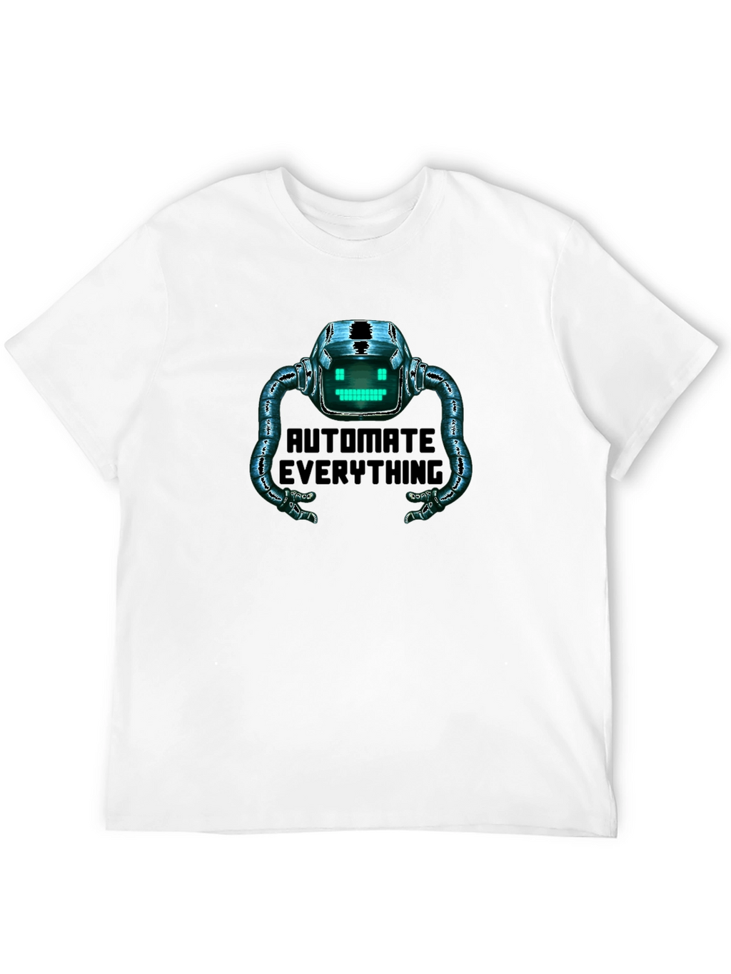 Automate Everything Robot Graphic T-Shirt