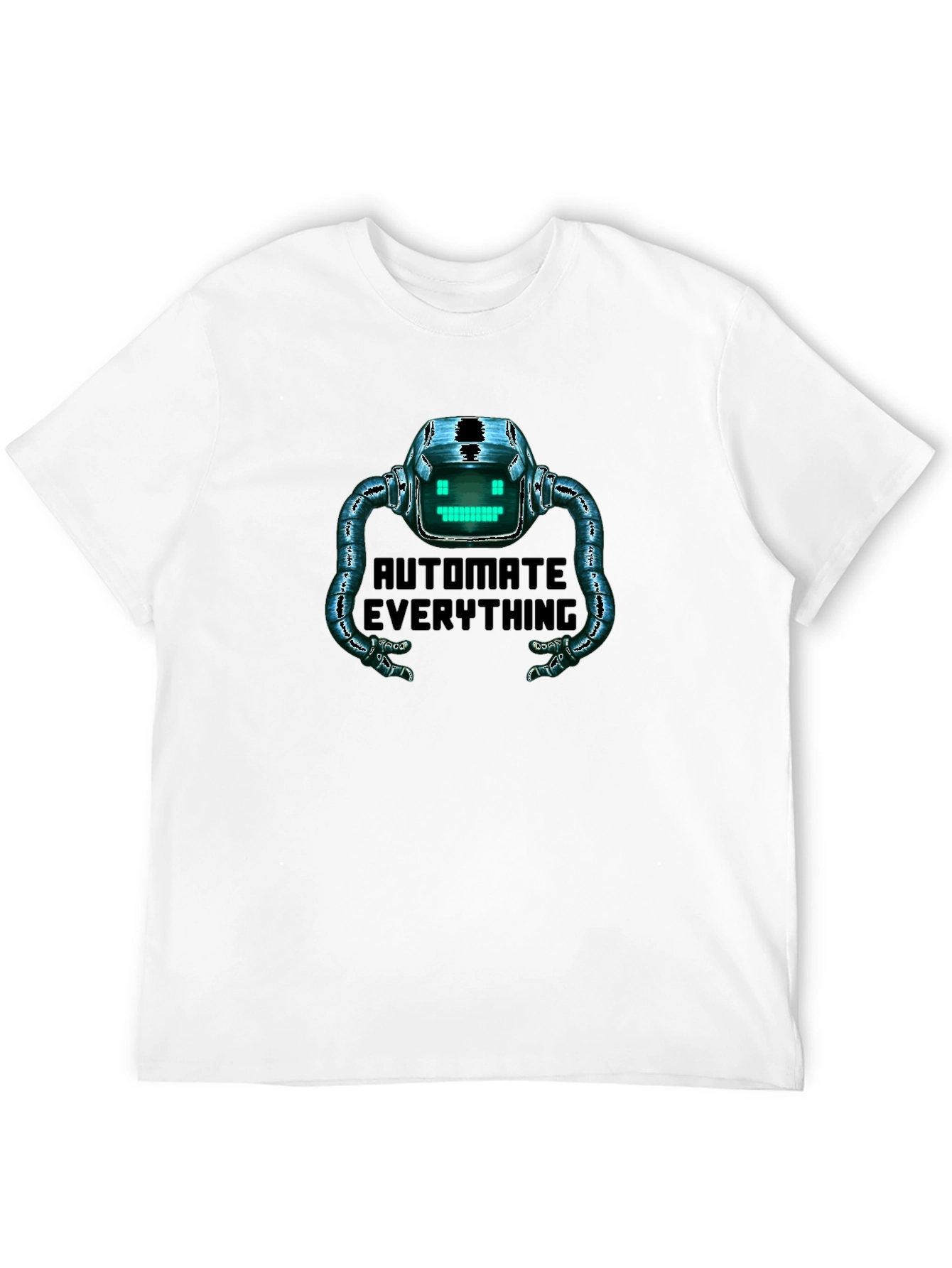 Automate Everything Robot Graphic T-Shirt