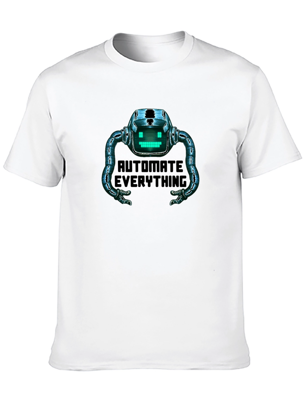 Automate Everything Robot Graphic T-Shirt