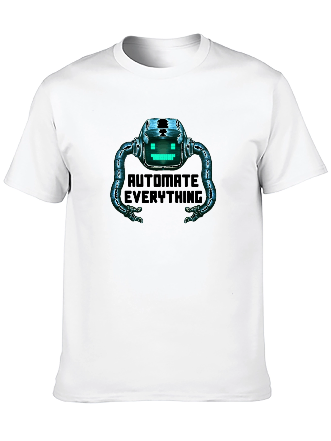 Automate Everything Robot Graphic T-Shirt