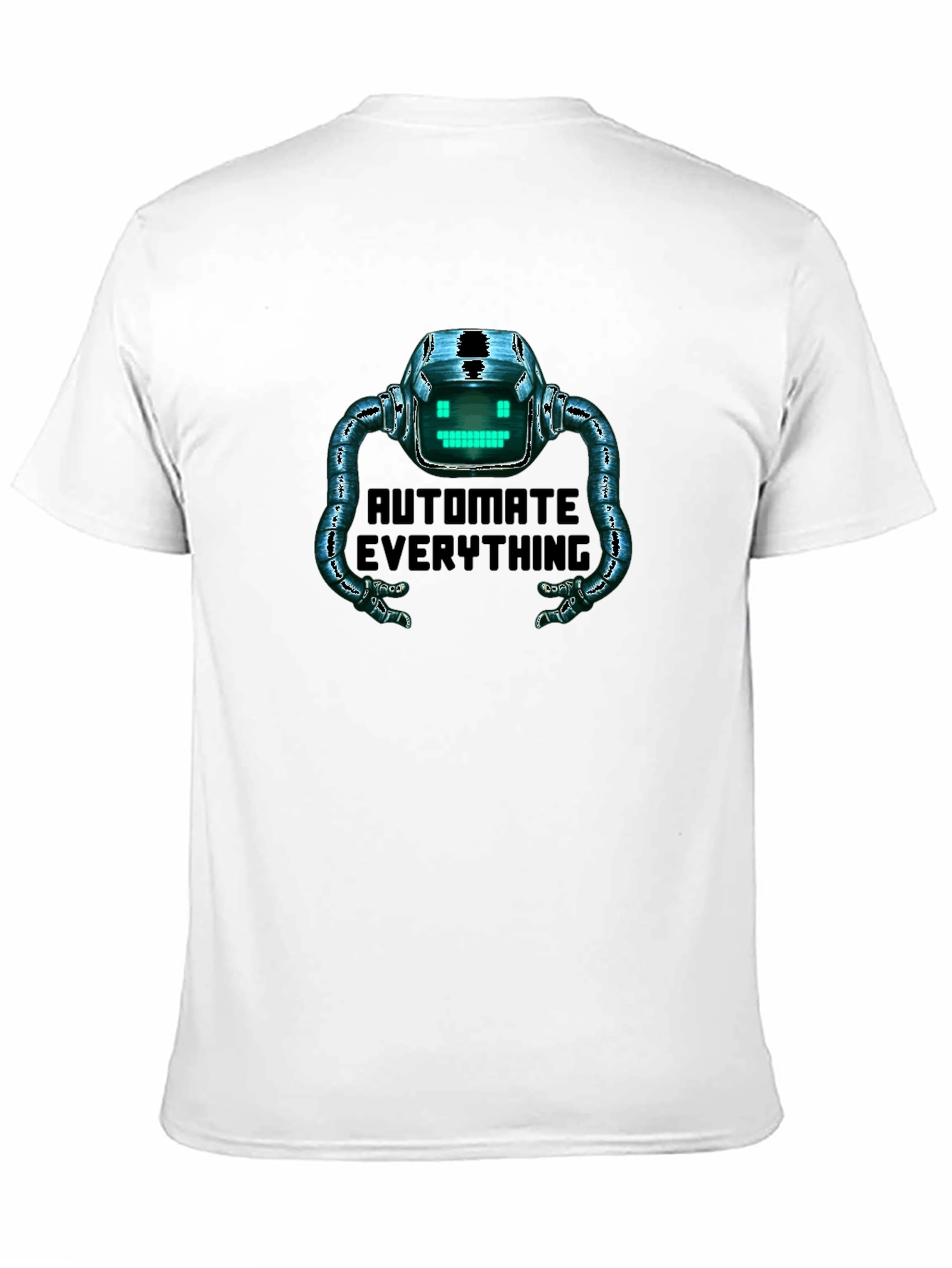 Automate Everything Robot Graphic T-Shirt