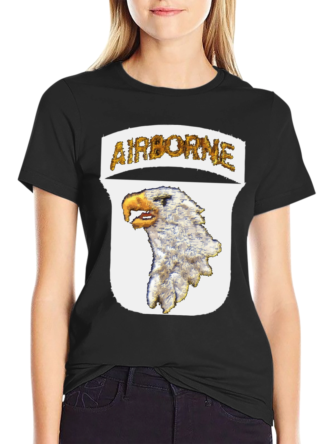 Airborne Eagle Graphic T-Shirt