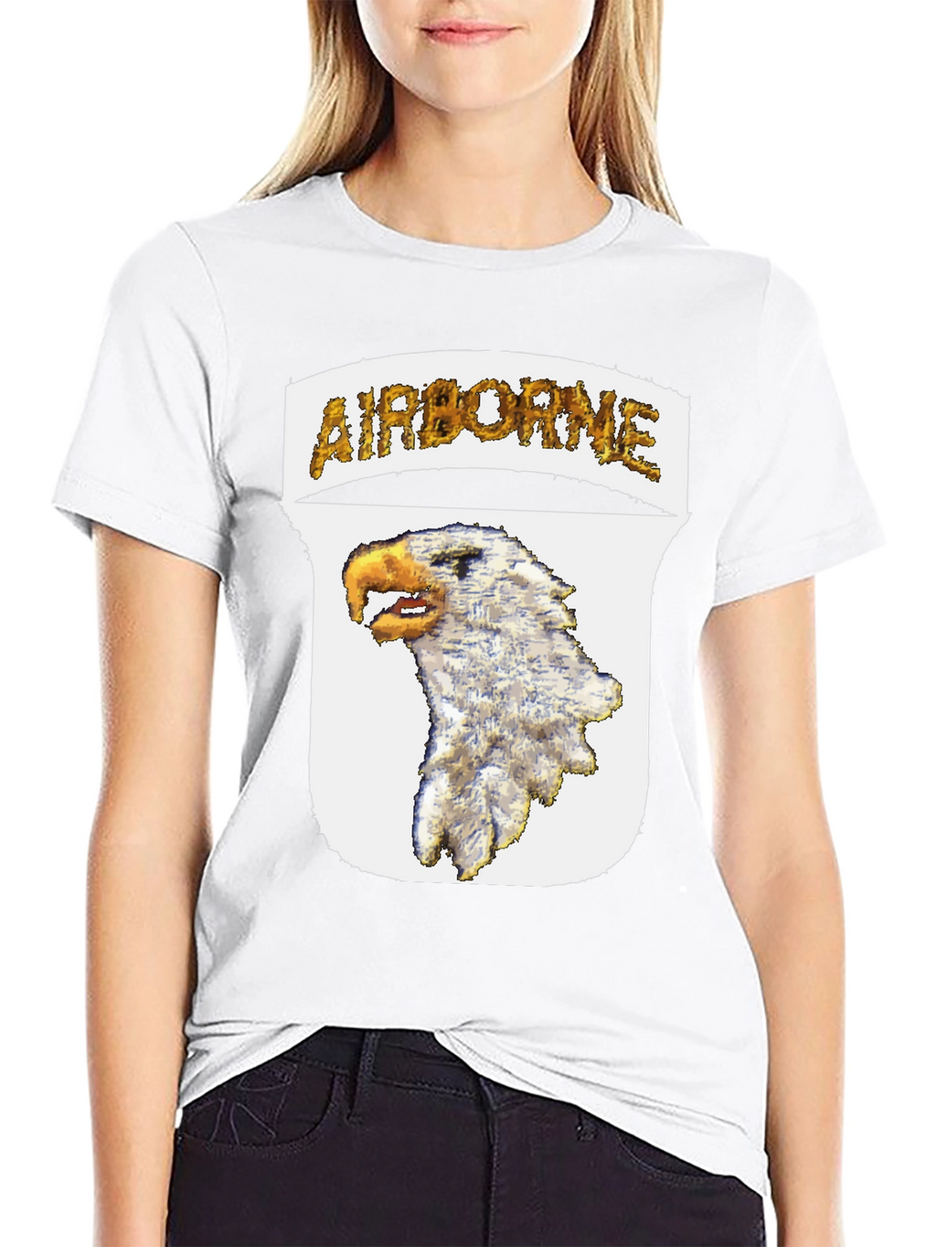 Airborne Eagle Graphic T-Shirt