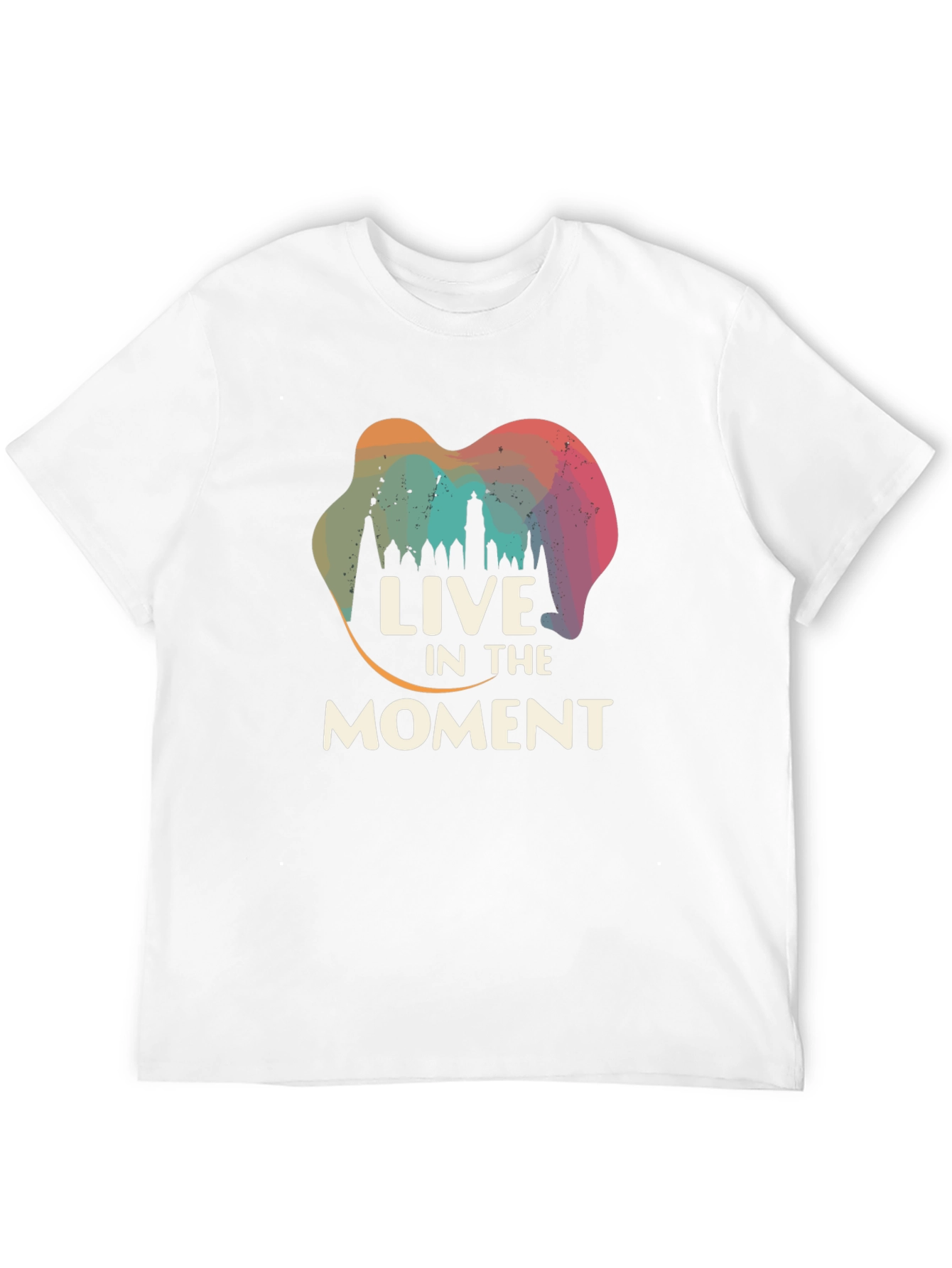Live in the Moment Graphic Tee - Black