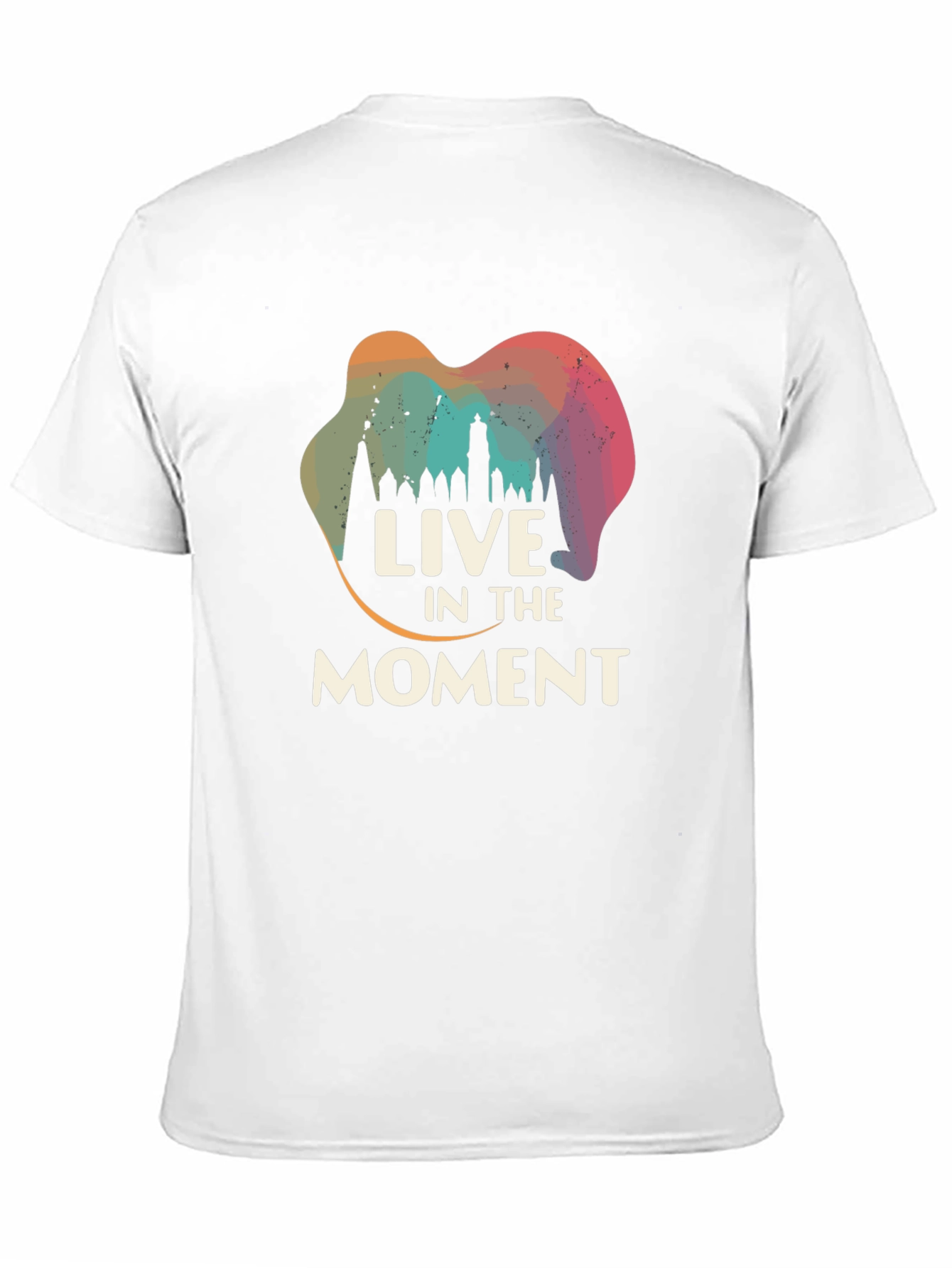 Live in the Moment Graphic Tee - Black