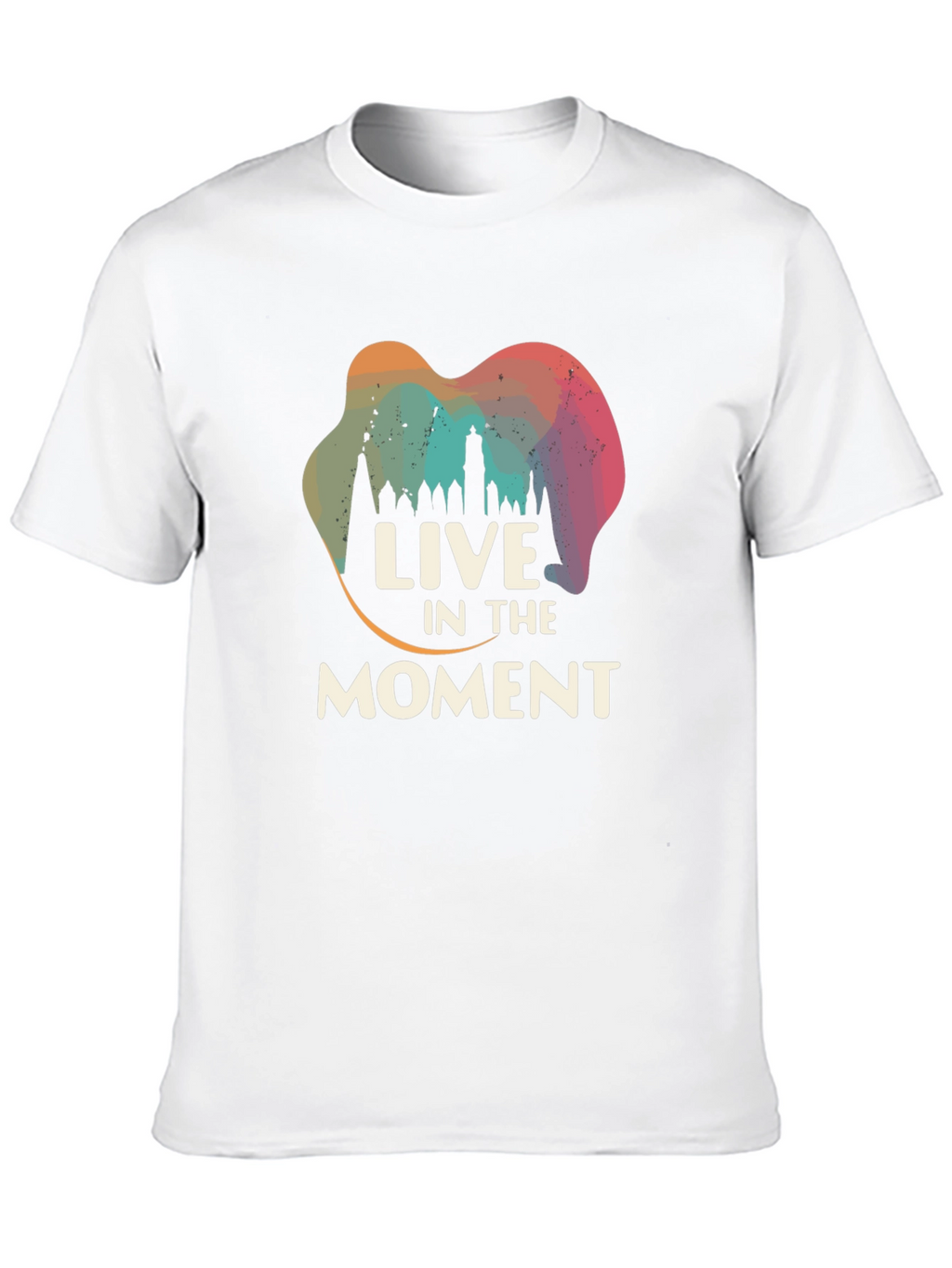 Live in the Moment Graphic Tee - Black