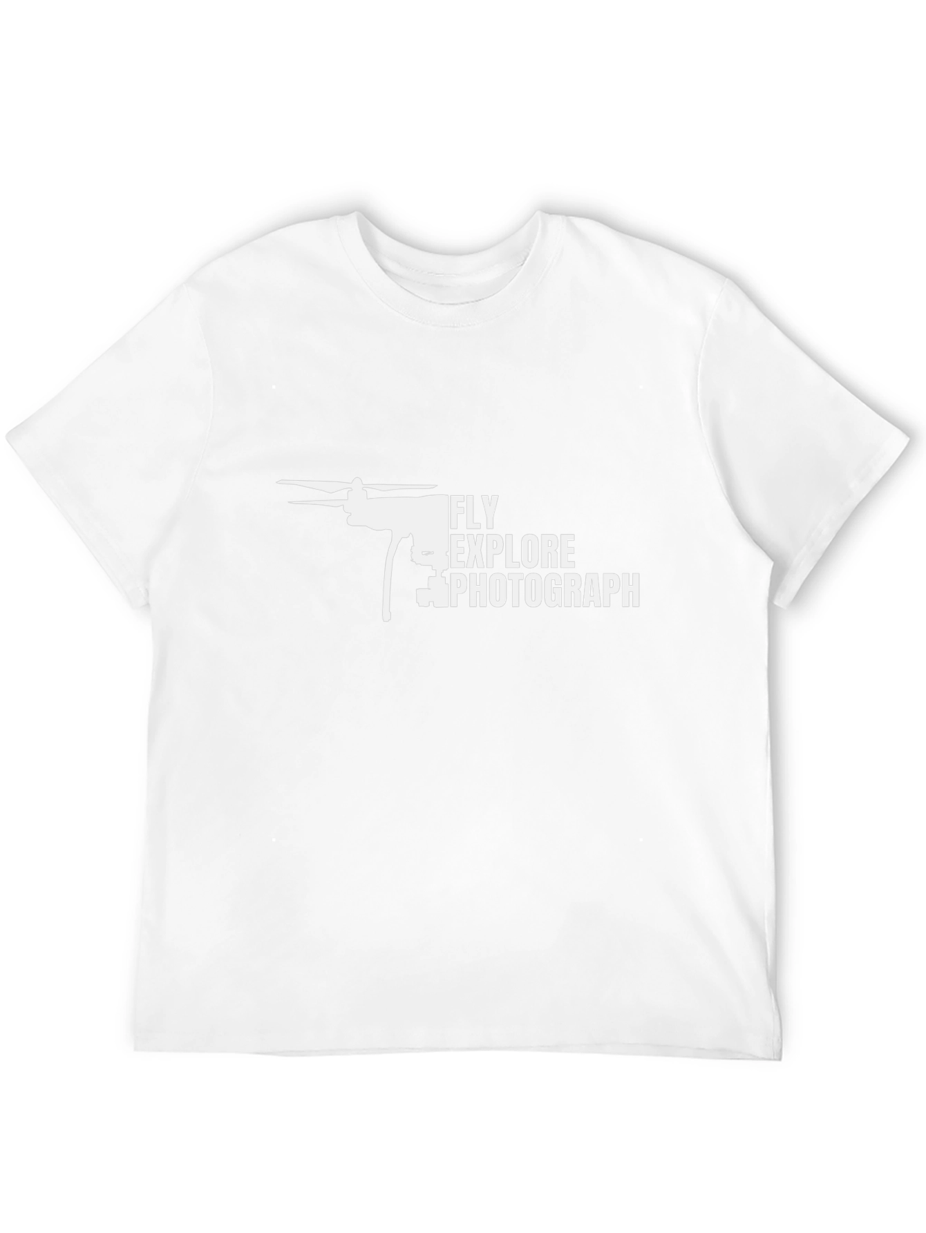 Fly Explore Photograph Drone T-Shirt