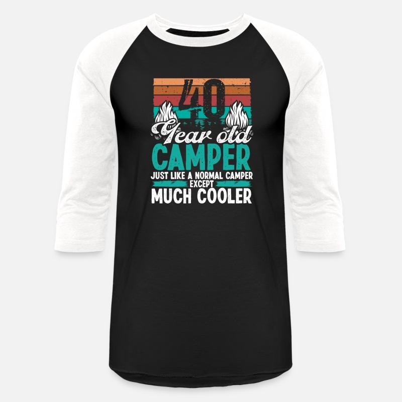 40 Year Old Camper Scouting Camping 40 Birthday