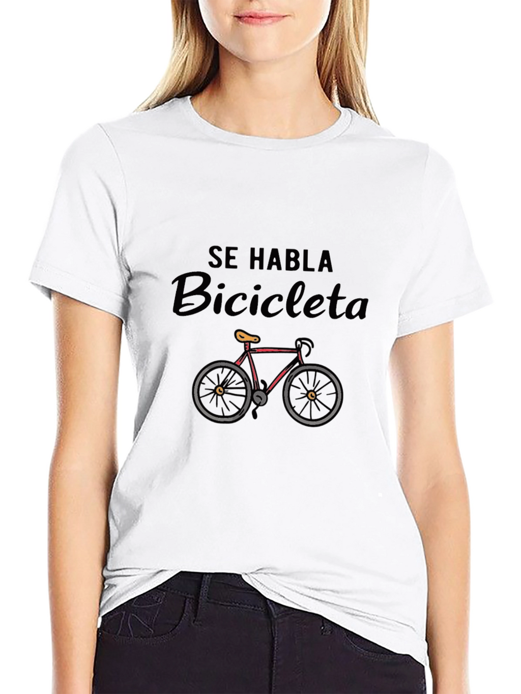 Bicicleta T-Shirt - Se Habla Bicicleta Graphic Tee
