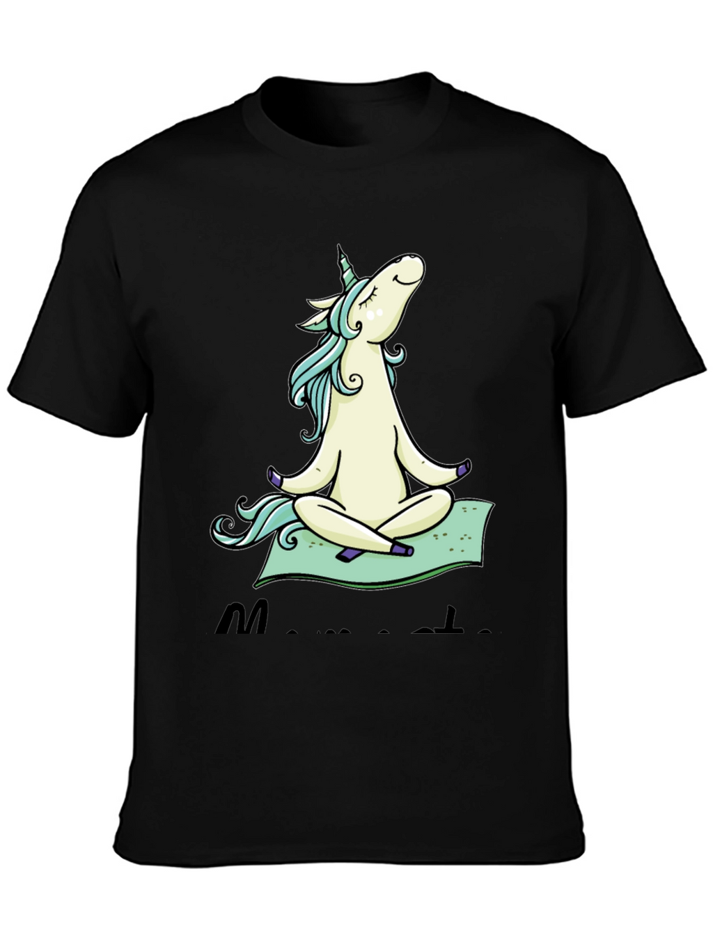 Zen Unicorn T-Shirt: Meditating Graphic Tee