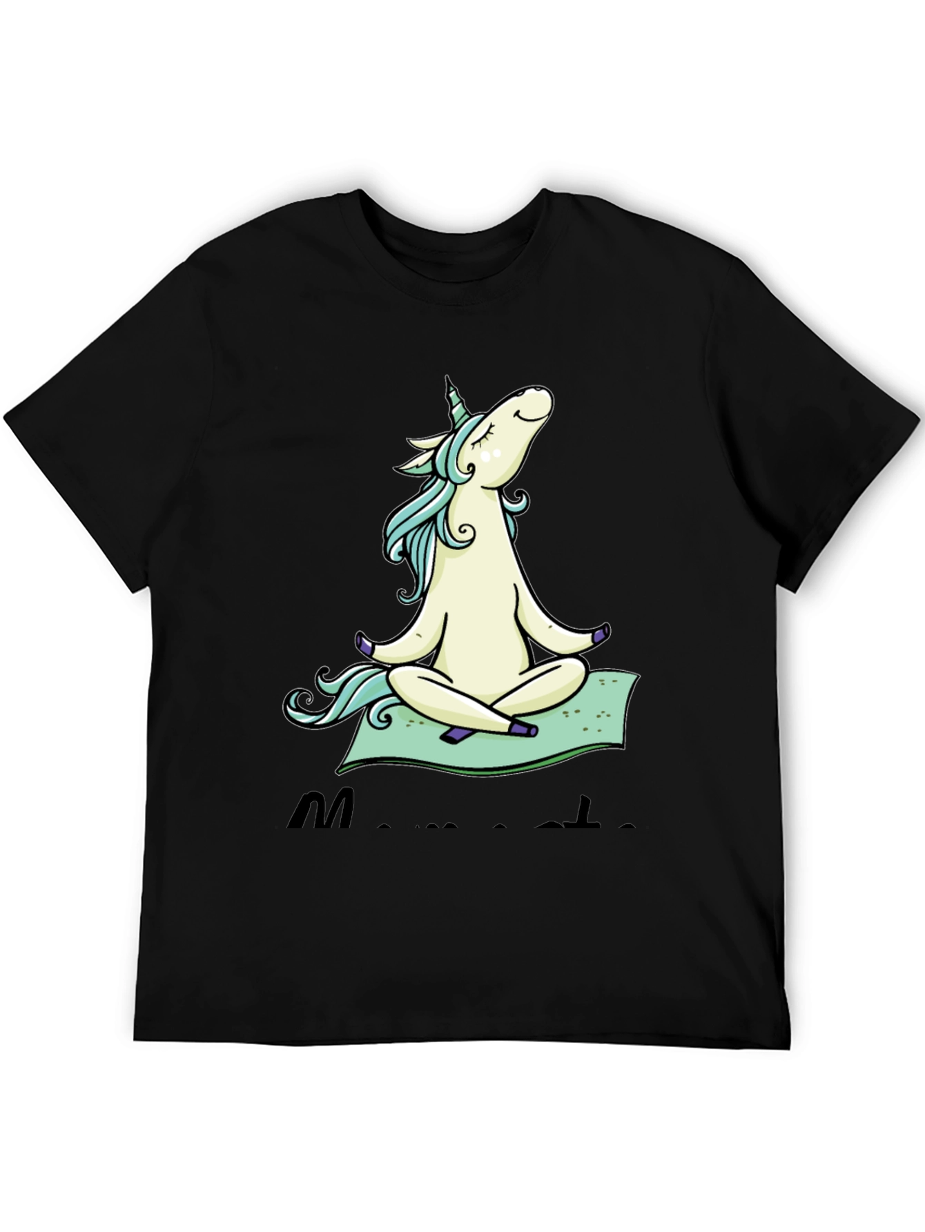 Zen Unicorn T-Shirt: Meditating Graphic Tee