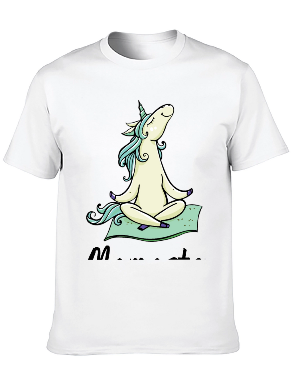 Zen Unicorn T-Shirt: Meditating Graphic Tee