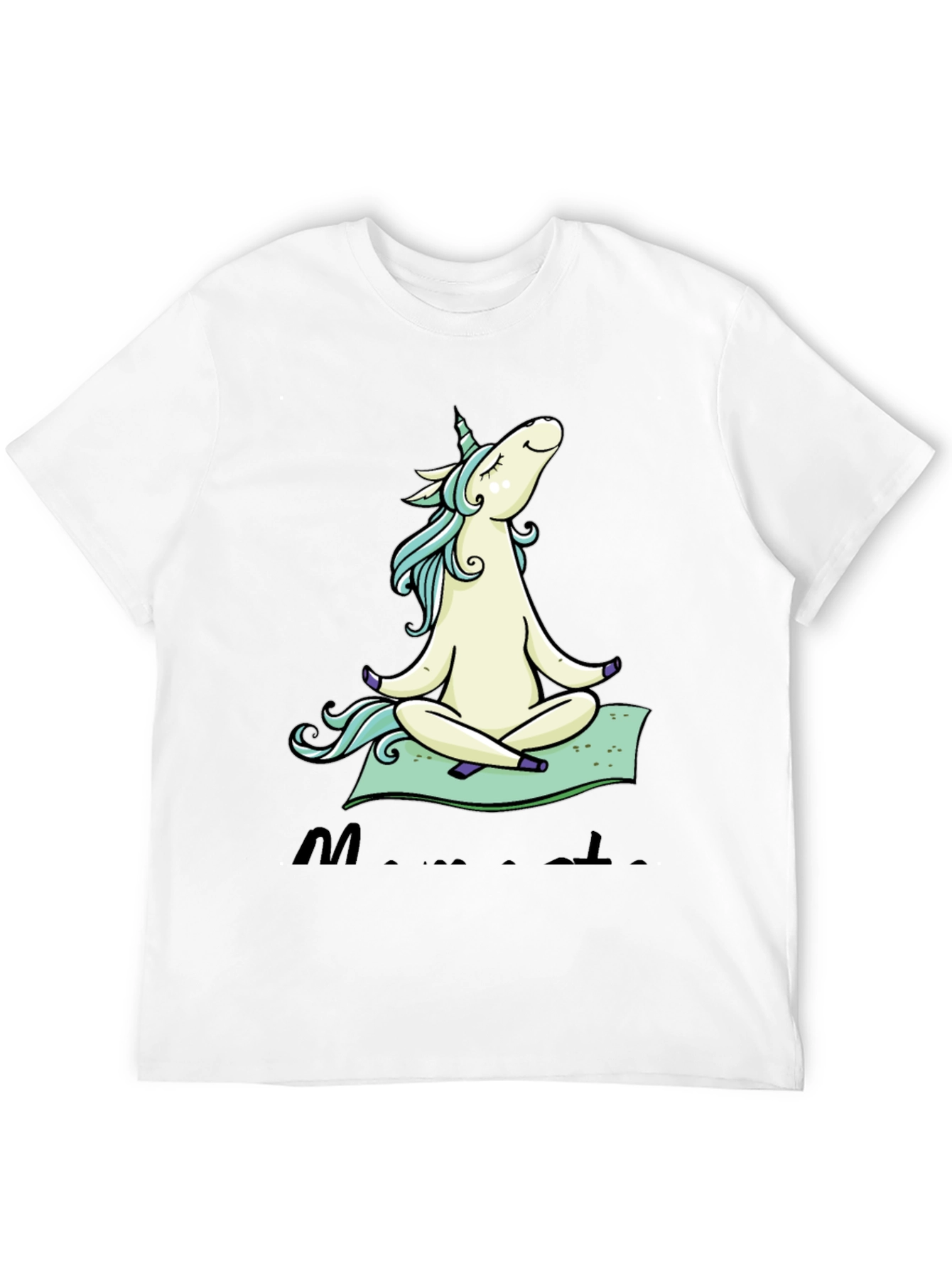 Zen Unicorn T-Shirt: Meditating Graphic Tee