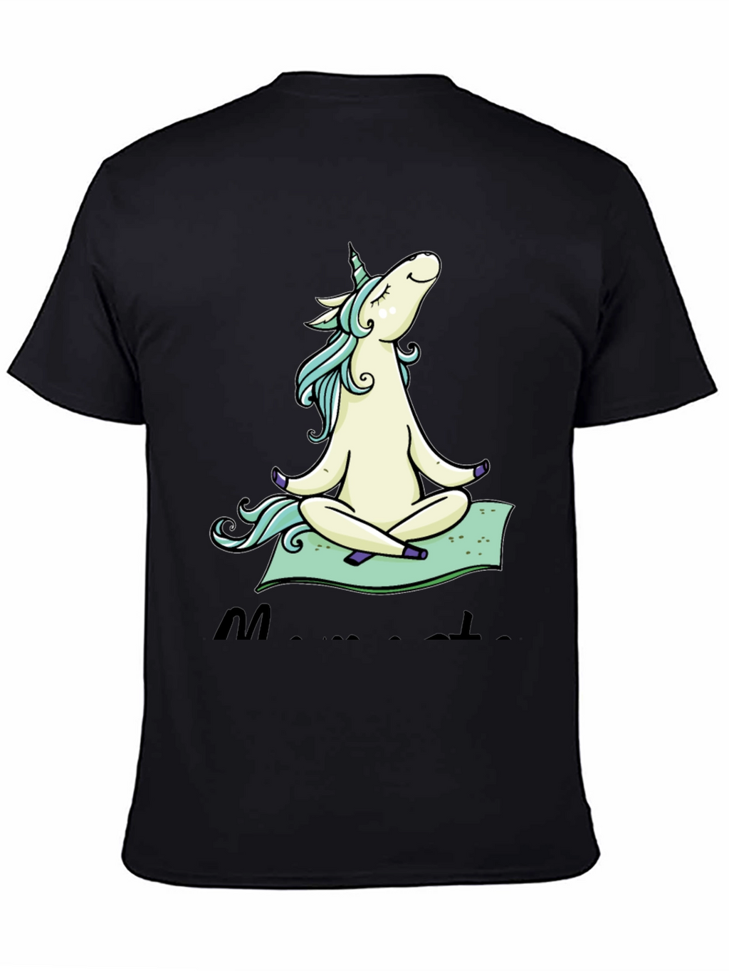 Zen Unicorn T-Shirt: Meditating Graphic Tee