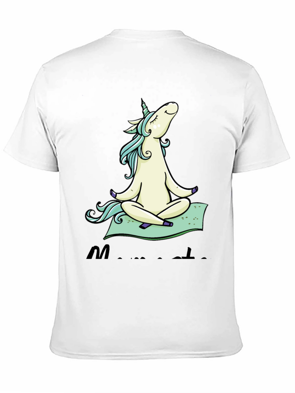 Zen Unicorn T-Shirt: Meditating Graphic Tee
