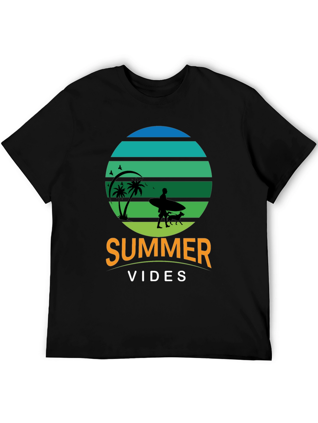 Summer Vibes Graphic Tee - Beach Lover T-Shirt