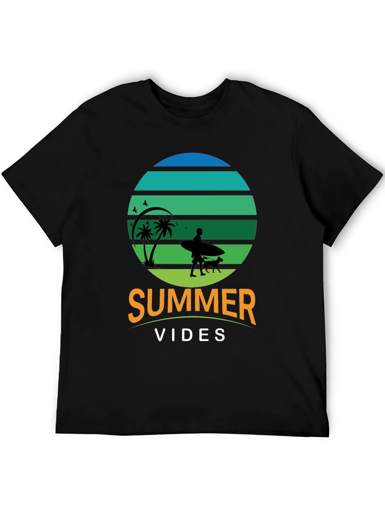Summer Vibes Graphic Tee - Beach Lover T-Shirt