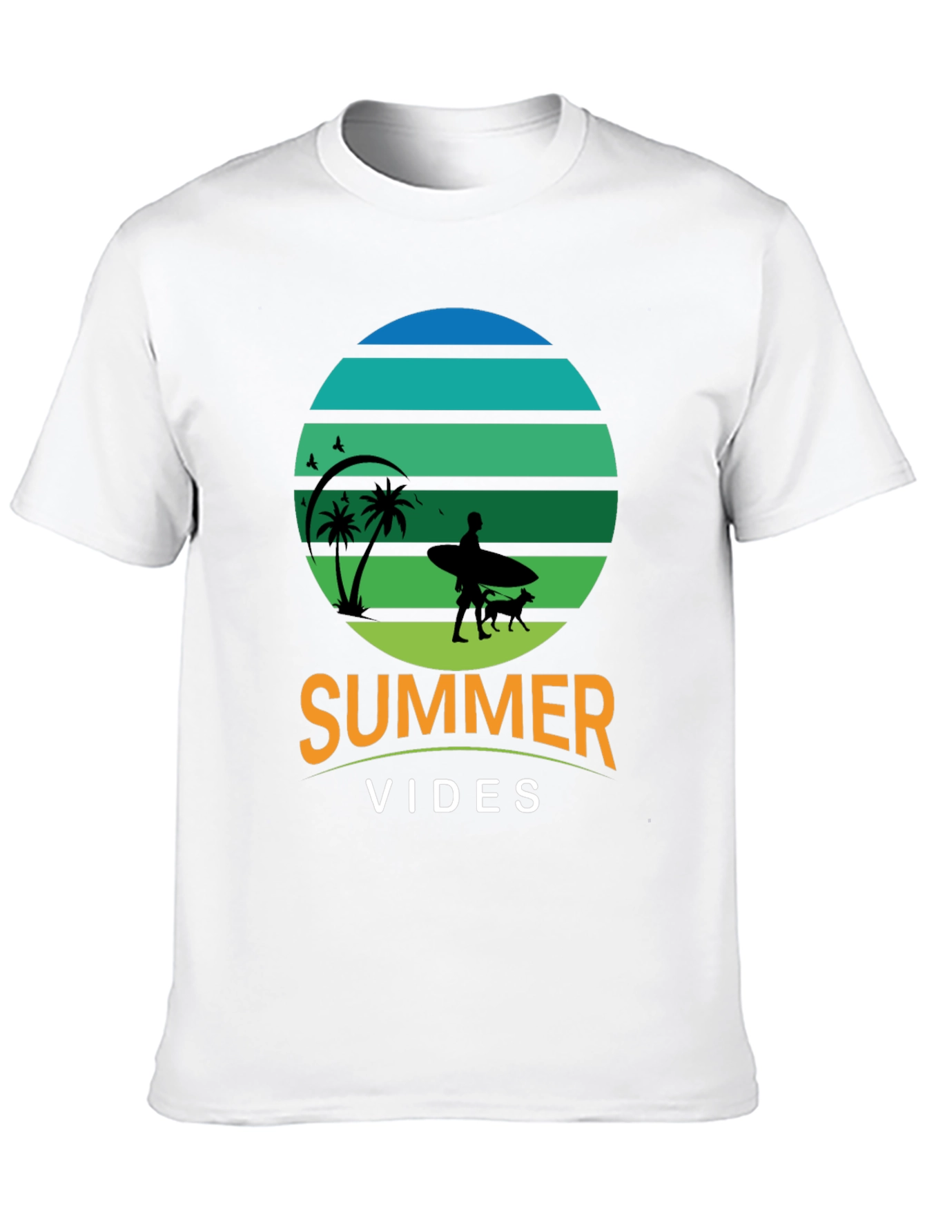 Summer Vibes Graphic Tee - Beach Lover T-Shirt