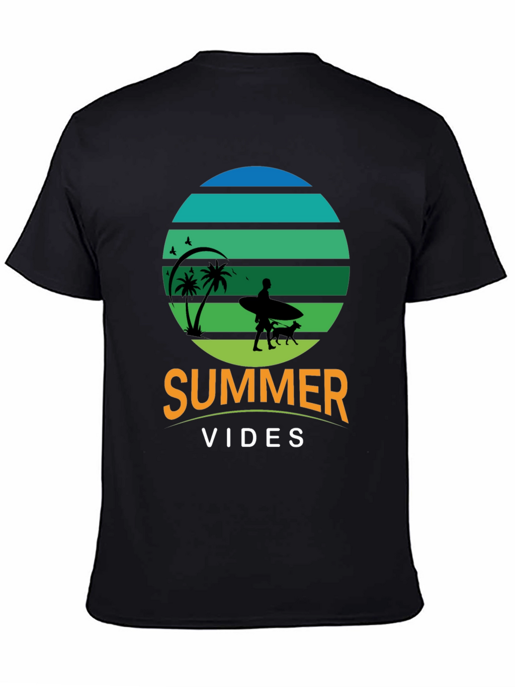 Summer Vibes Graphic Tee - Beach Lover T-Shirt