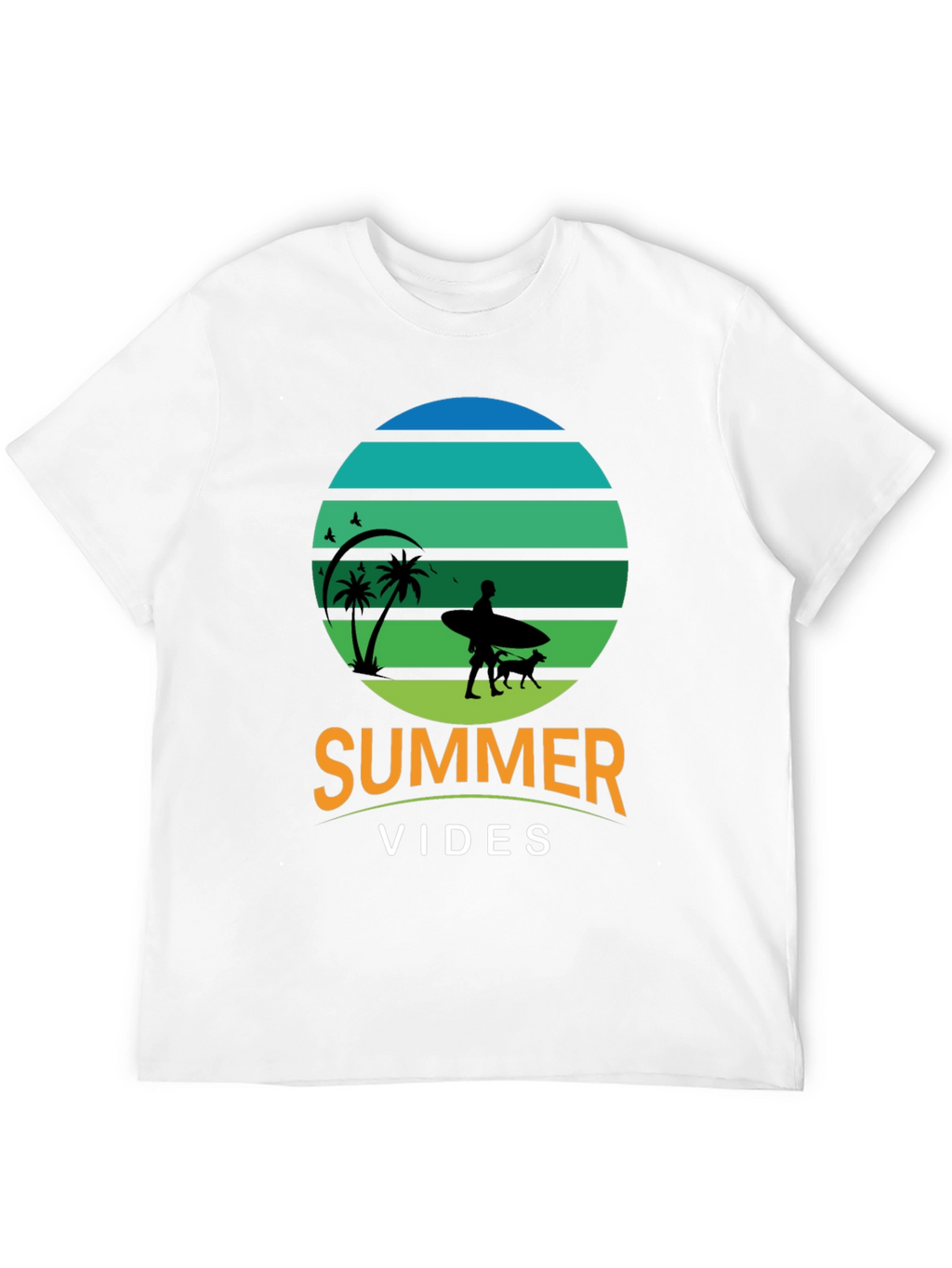 Summer Vibes Graphic Tee - Beach Lover T-Shirt