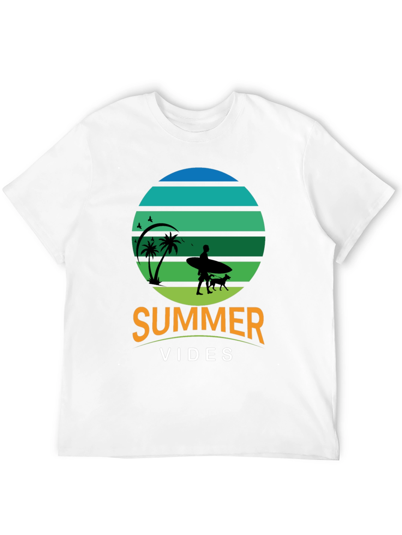 Summer Vibes Graphic Tee - Beach Lover T-Shirt
