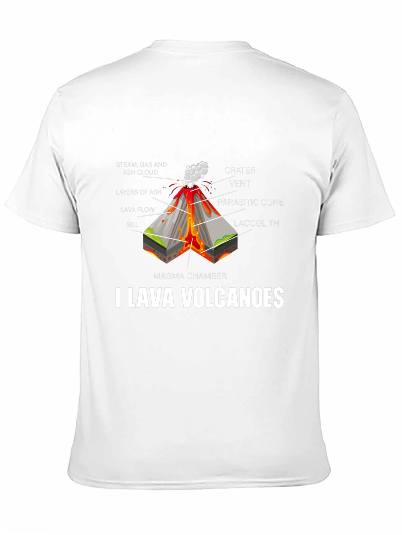 I Lava Volcanoes Graphic T-Shirt