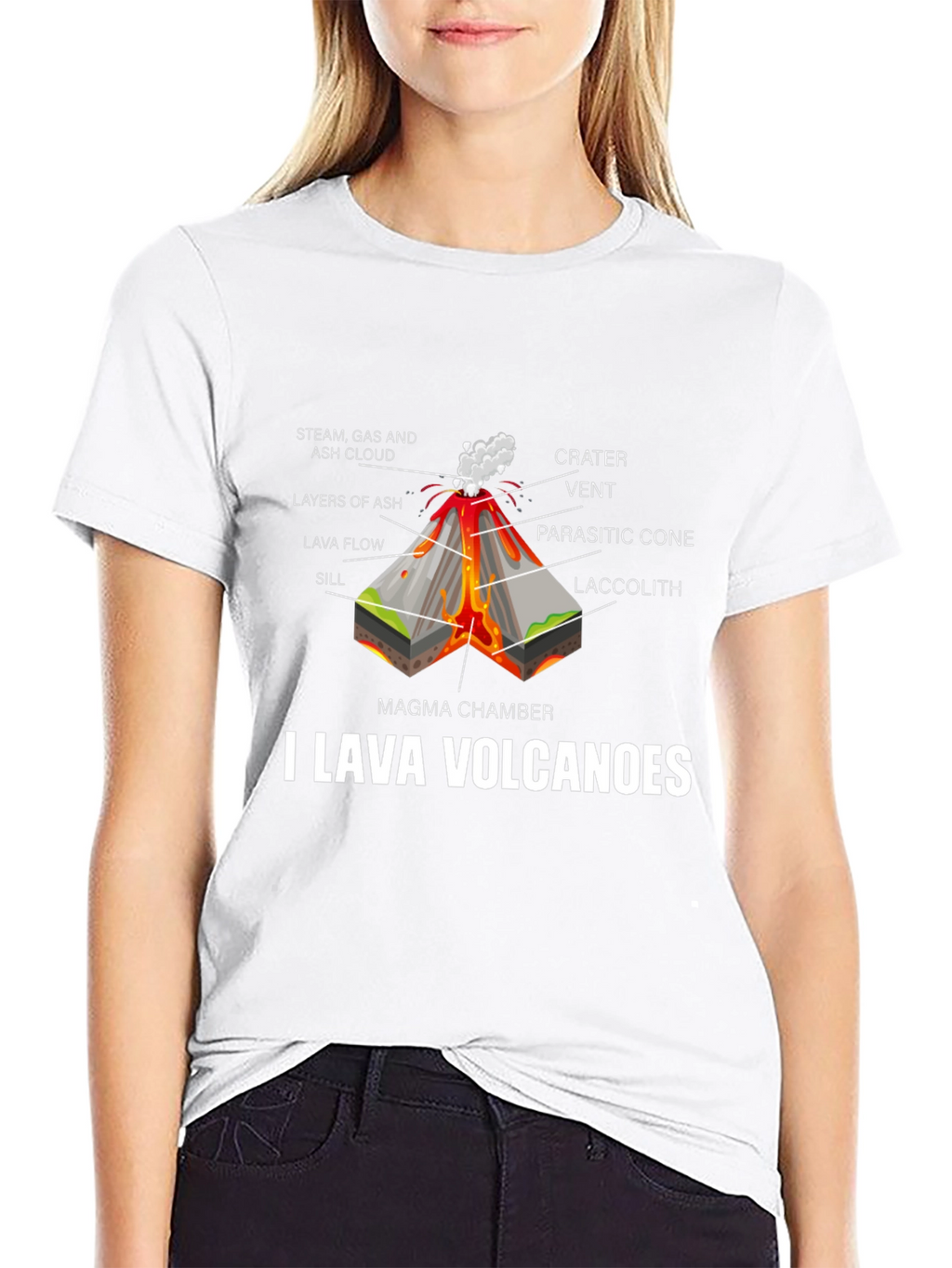 I Lava Volcanoes Graphic T-Shirt