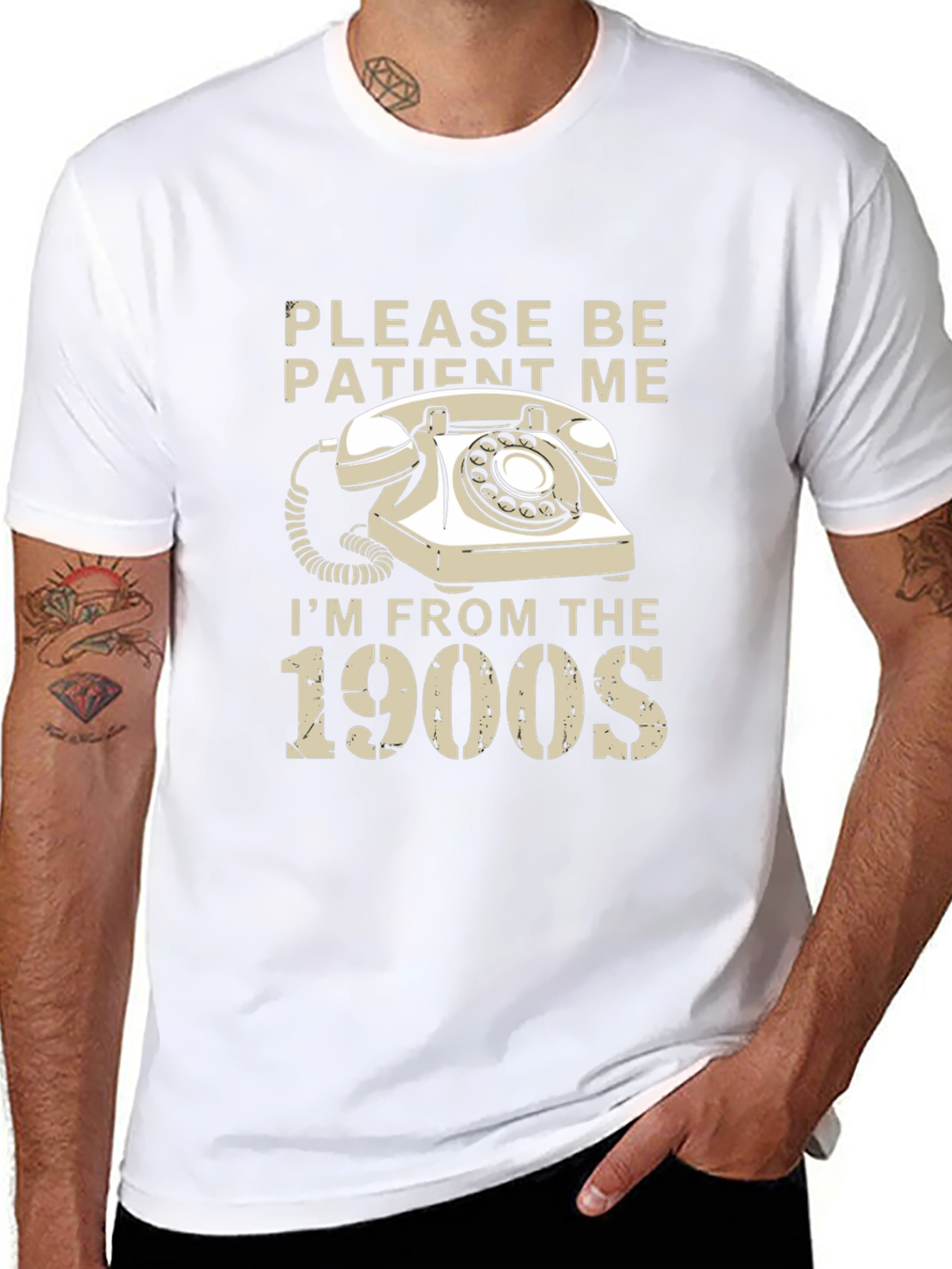 Retro 1900s Humor Graphic Tee