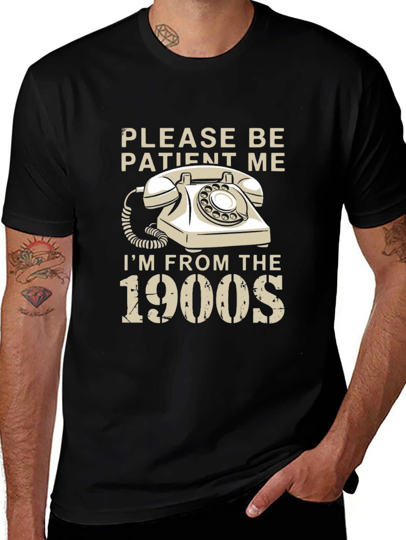 Retro 1900s Humor Graphic Tee