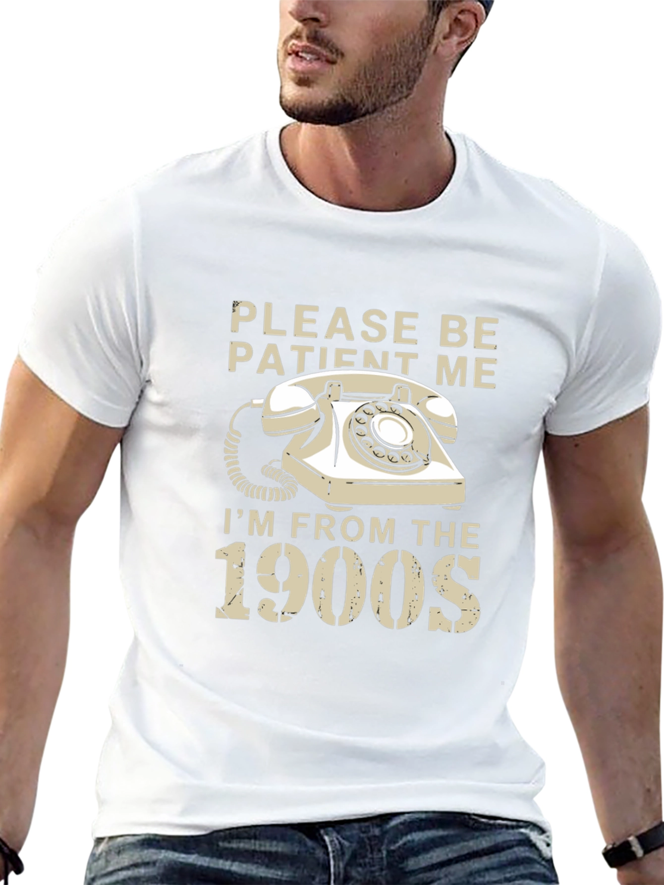 Retro 1900s Humor Graphic Tee