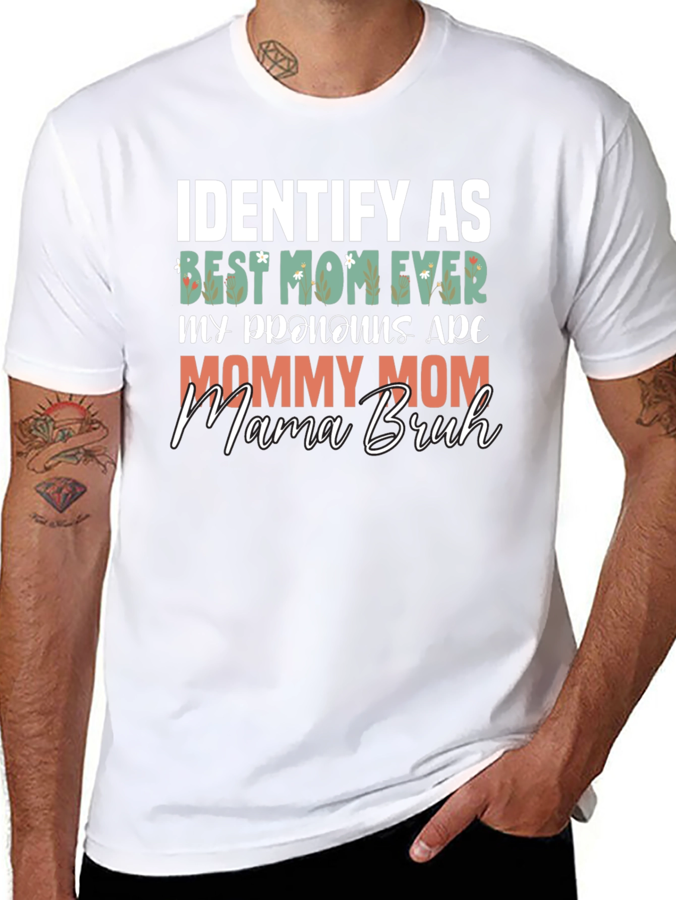 Identify As Best Mom Ever T-Shirt