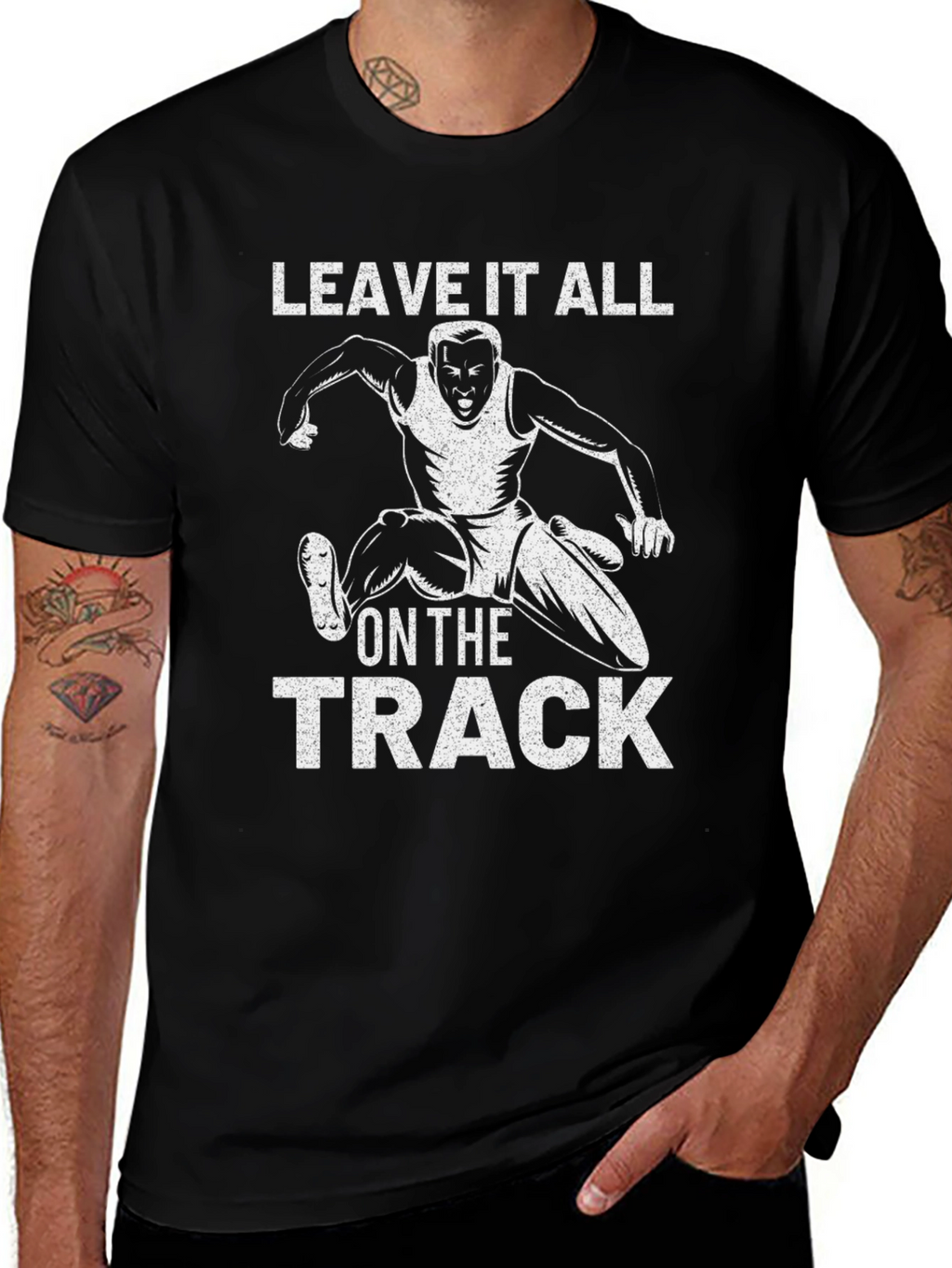 Leave It All on the Track T-Shirt