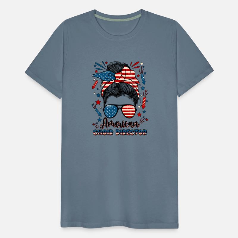 4Th Of July Choir Director American Flag Choir Dir