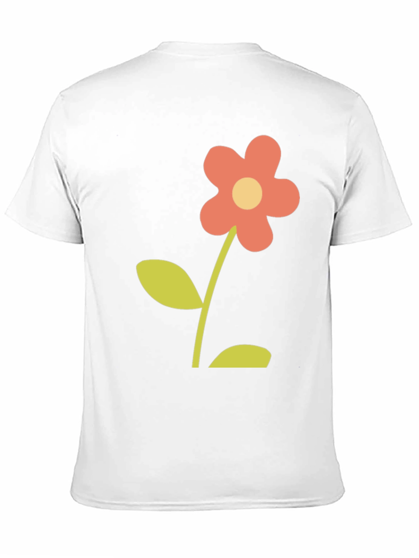 Black Flower Graphic T-Shirt - Stylish Casual Tee