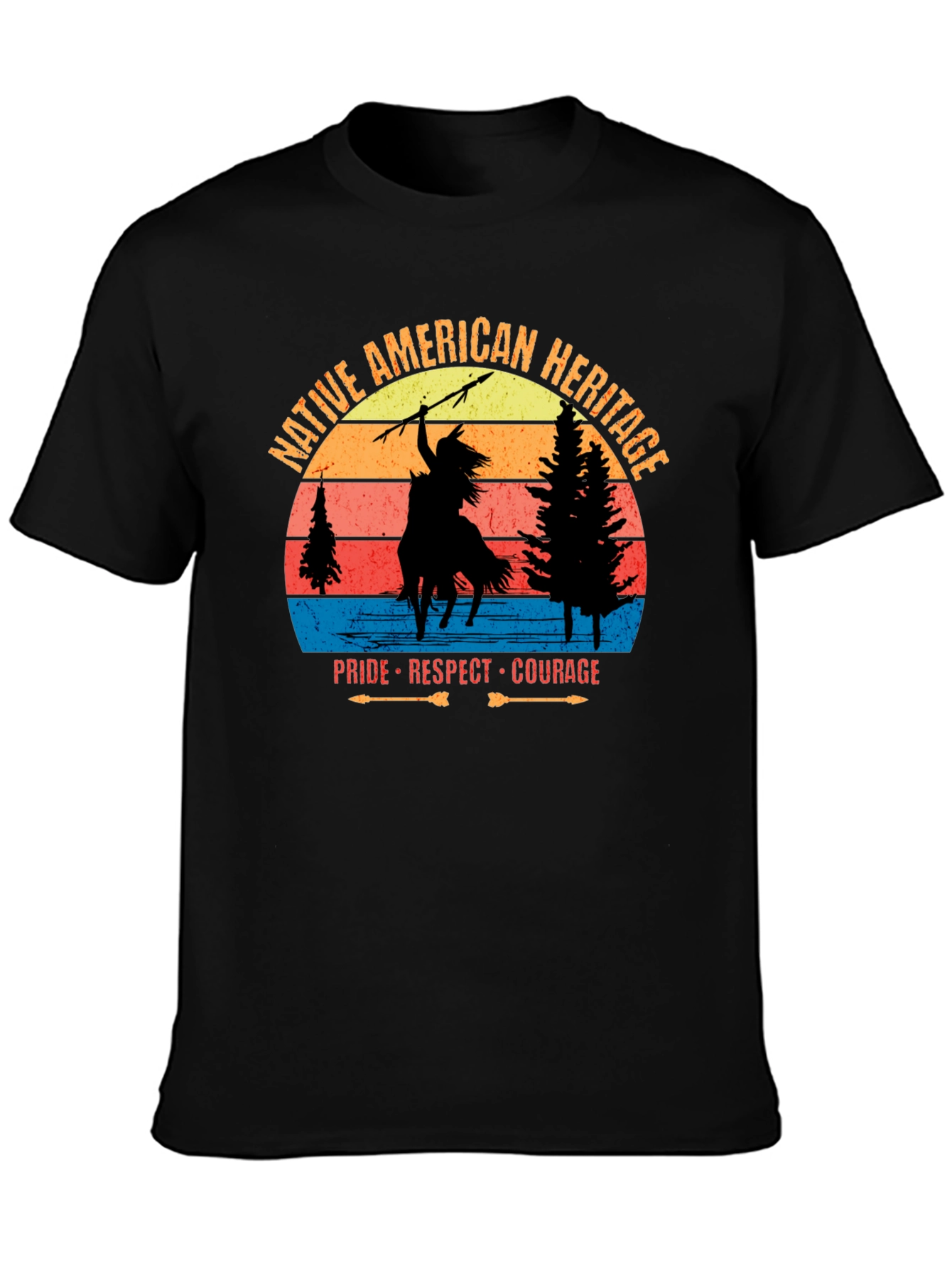 Native American Heritage Graphic T-Shirt