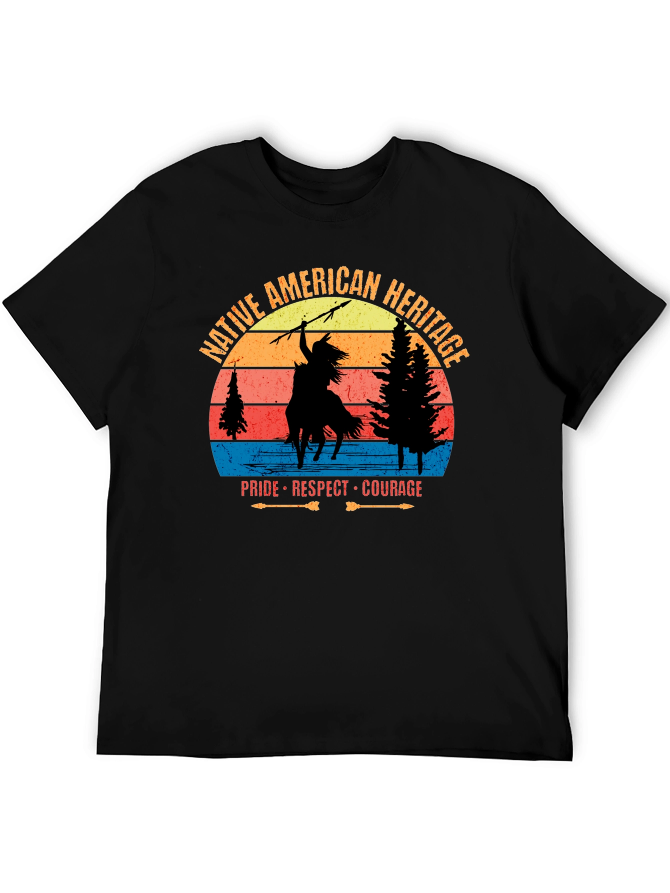 Native American Heritage Graphic T-Shirt
