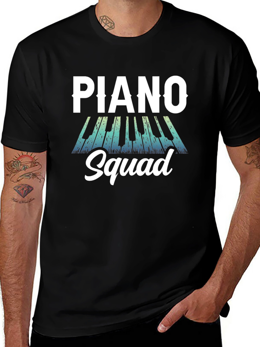Piano Squad T-Shirt - Music Lover Tee