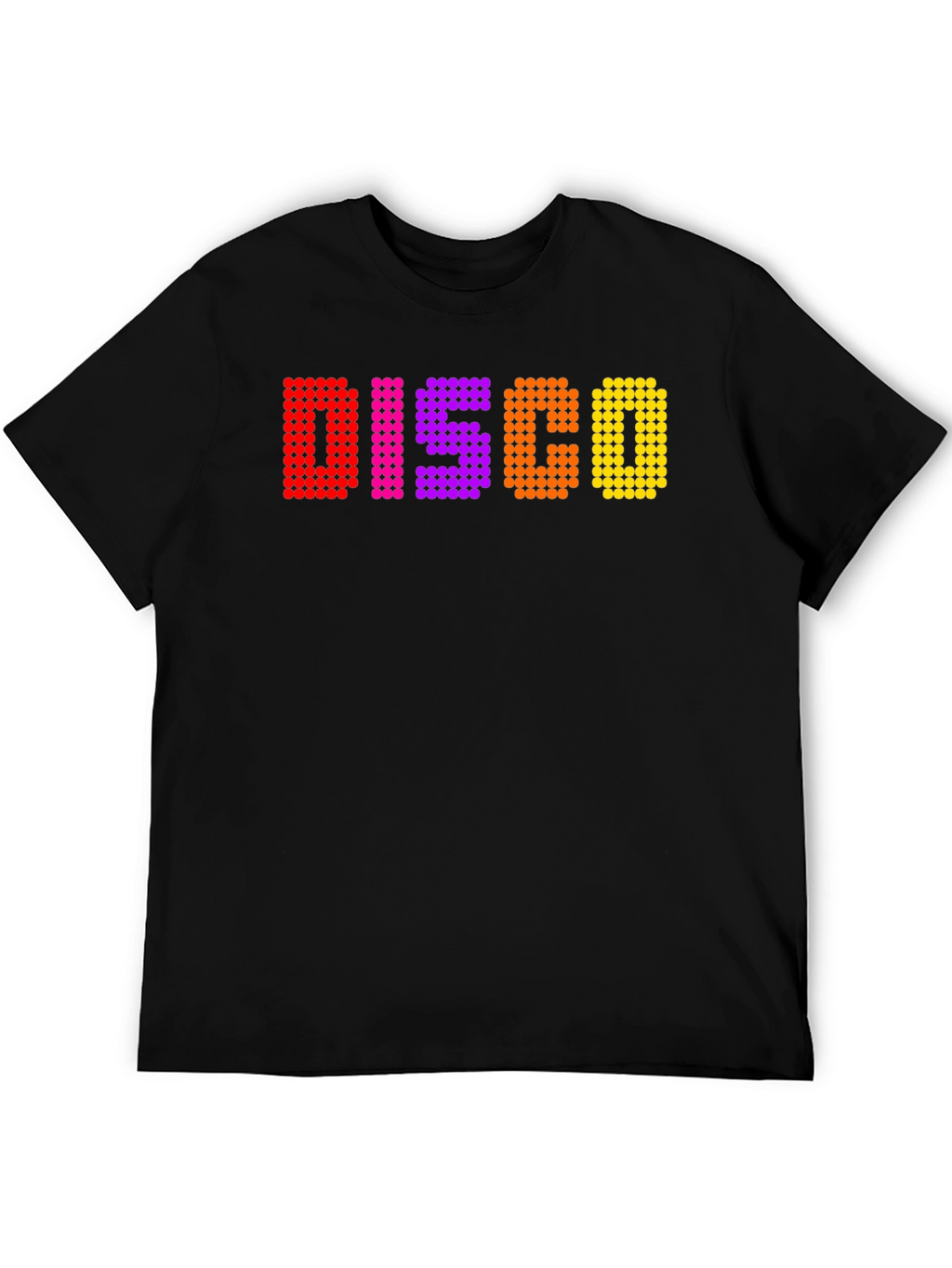 Disco Dot Graphic T-Shirt - Retro Party Tee