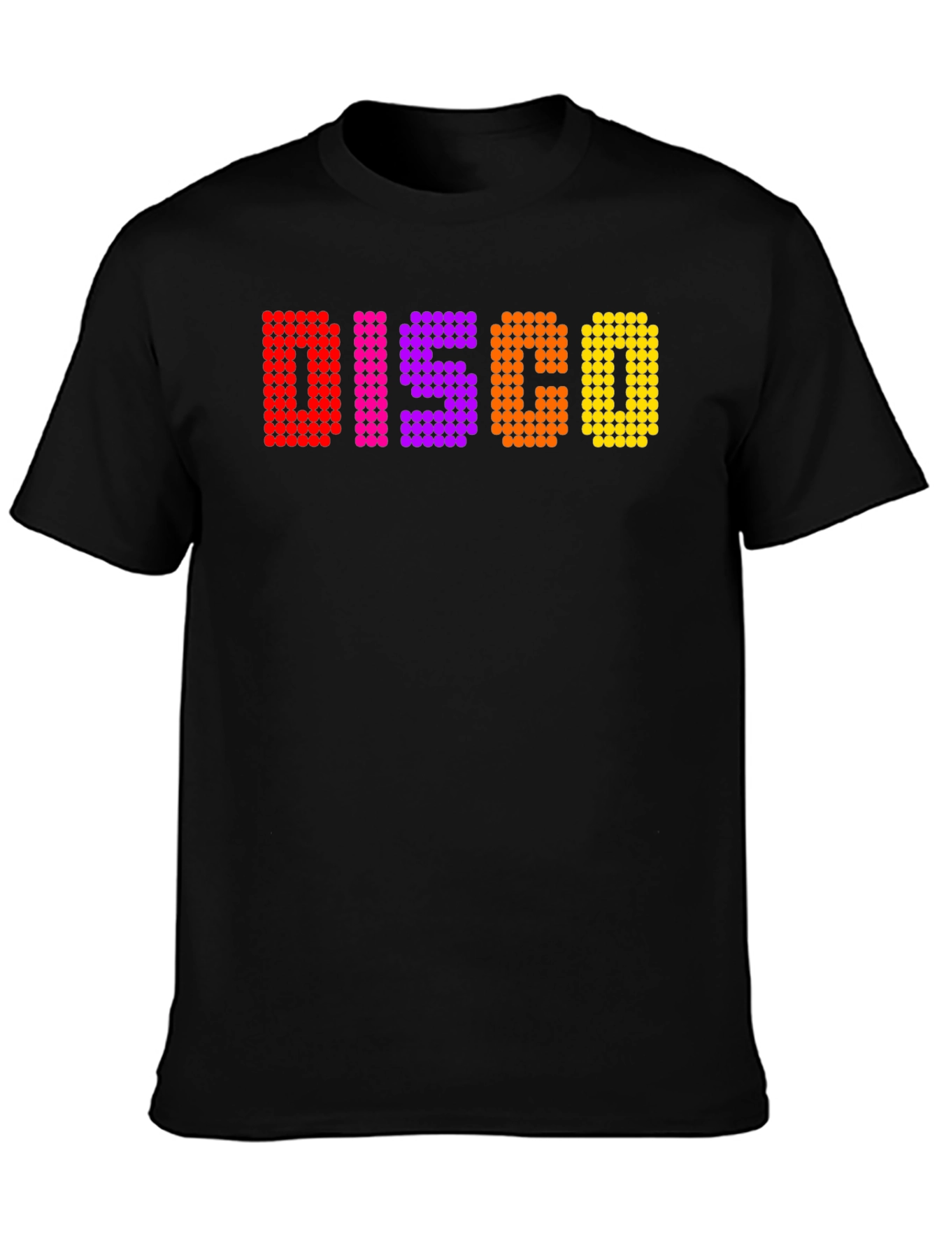 Disco Dot Graphic T-Shirt - Retro Party Tee