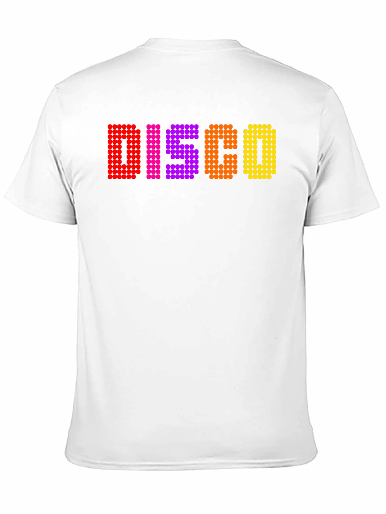 Disco Dot Graphic T-Shirt - Retro Party Tee