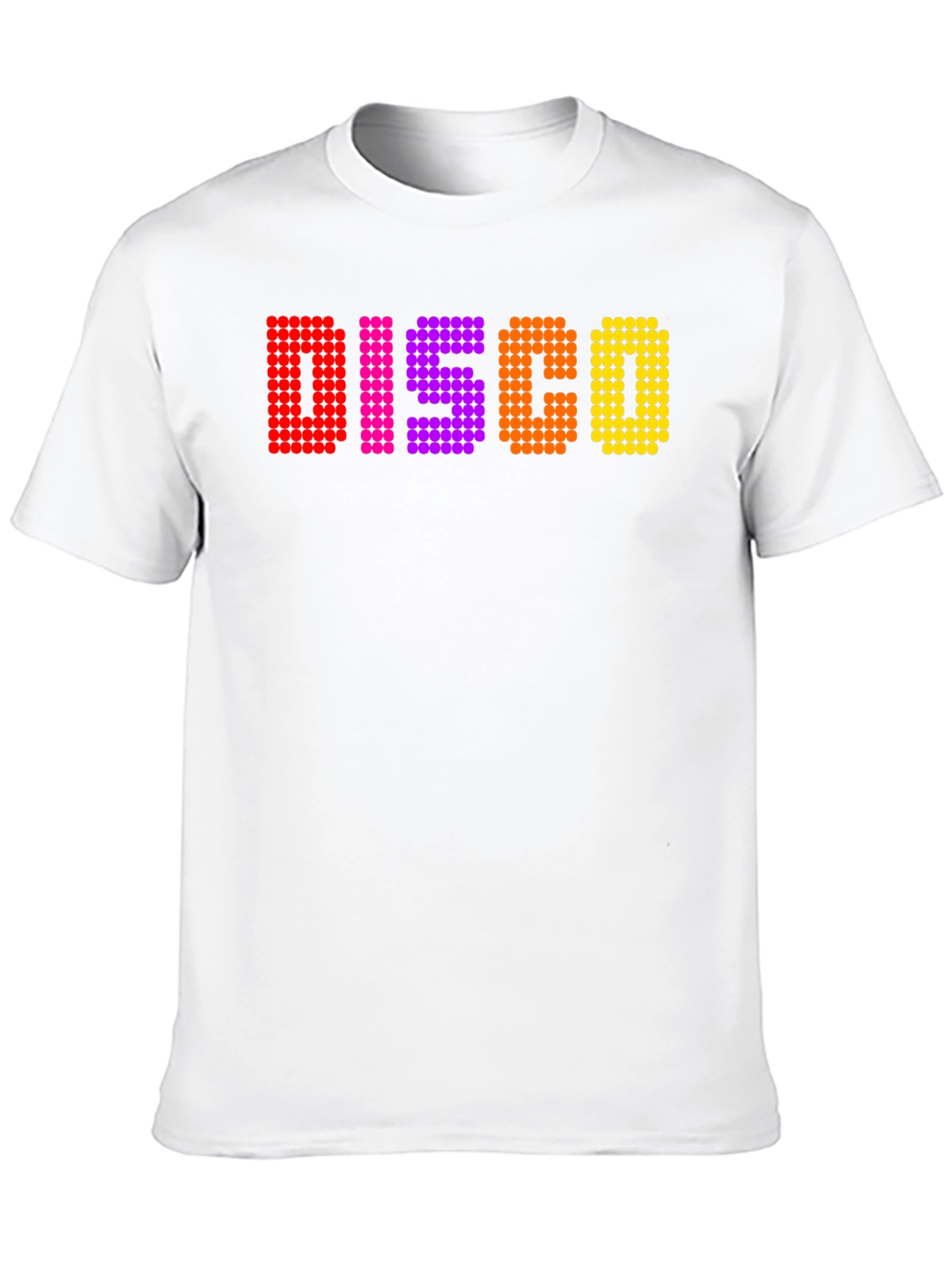 Disco Dot Graphic T-Shirt - Retro Party Tee